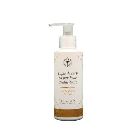 Cremă de Corp cu Sclipici Organică cu Parfum Fleurs de Gaëlle