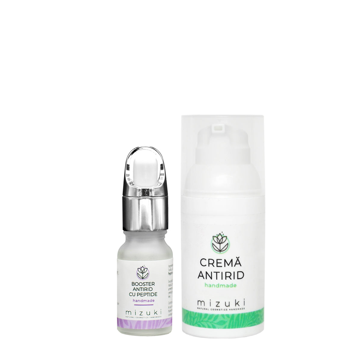 Pachet Booster Antirid cu peptide si Crema Antirid cu Vitamina E