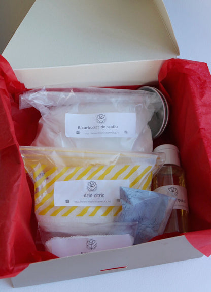 Kit de Formare Bile Efervescente de Baie