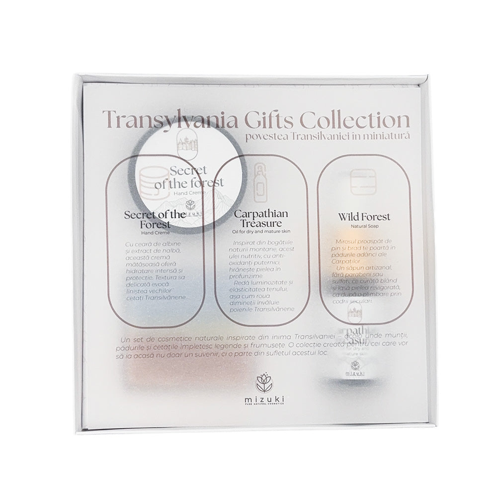 Set Cadou Cosmetice Naturale Transilvania – Transylvania Natural Cosmetics Gift Box