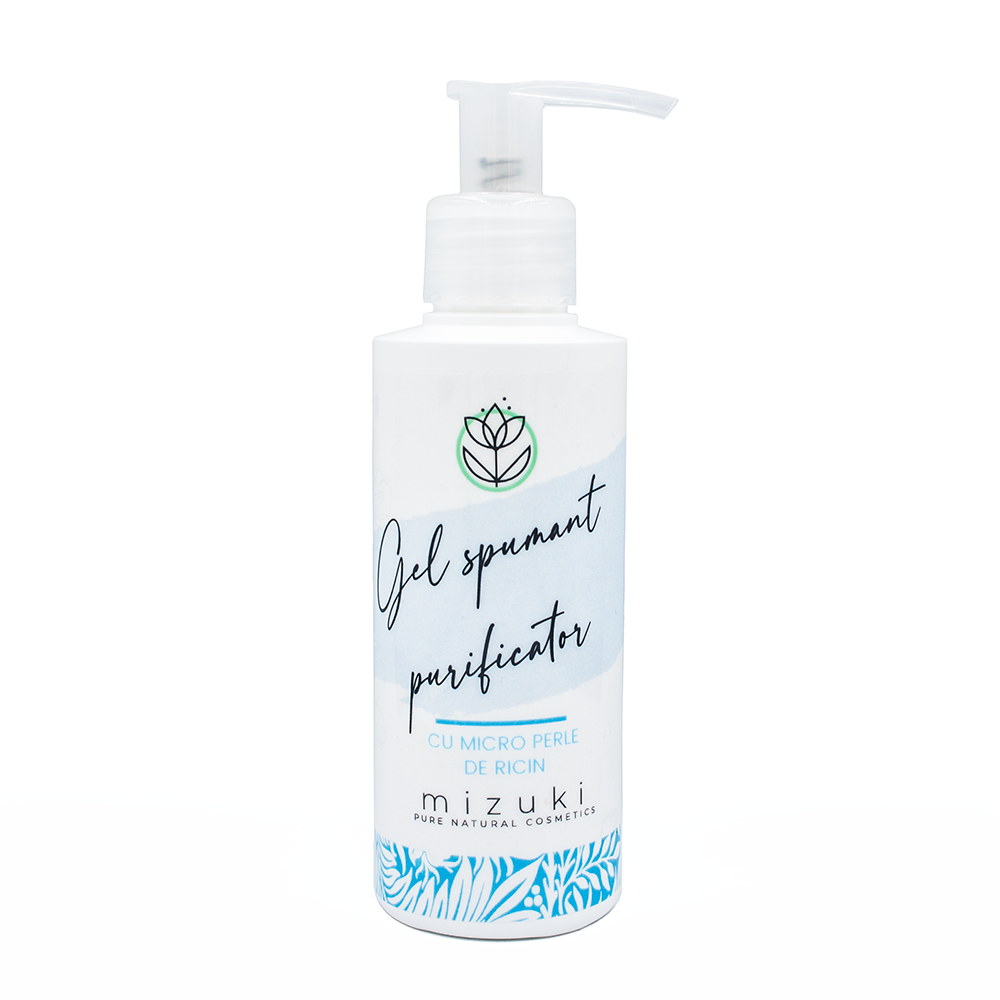 Gel spumant purificator pentru ten acneic Mizuki